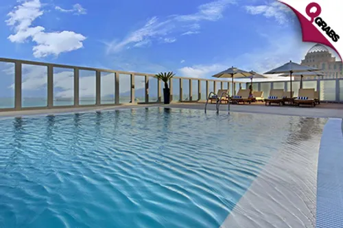 From QR575 Enjoy One Night OR From QR1035 Enjoy Two nights Stay at The Curve Hotel with Breakfast for Two! (Up to QR2500 Value)